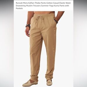 Kurta pants with pockets